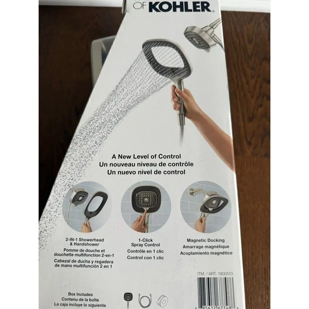 Kohler Converge 2-IN-1 Multifunction Showerhead&Shower Brushed Nickel R26701-BN